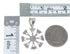 Silver And Turquoise Jewelry Pendant AX51578